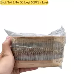 Bịch Điện Trở 1/4w Tổng Hợp 50 Loại Sai Số 5% (50PCS / Loại)